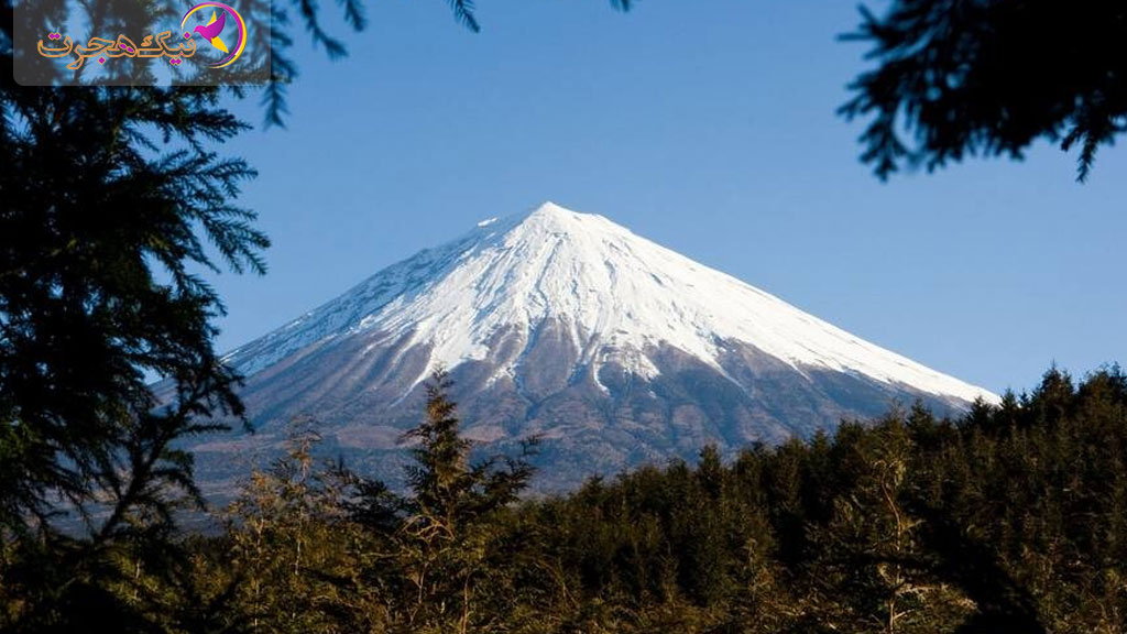 کوه فوجی یکی از دیدنی های ژاپن